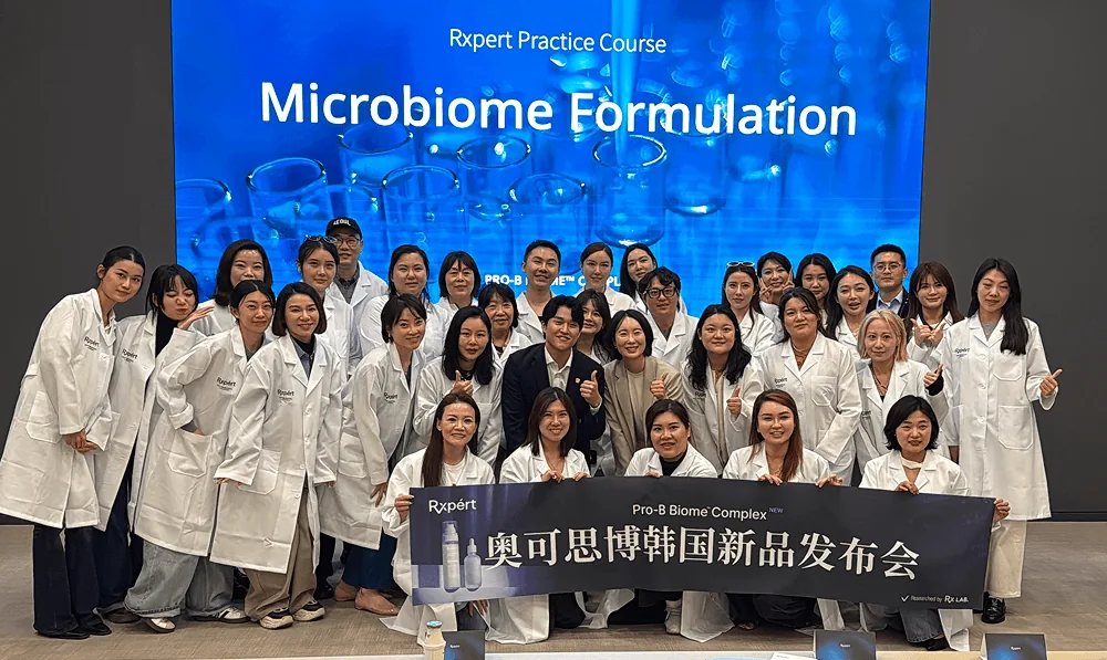 RXPERT Practice Course group photo, Microbiome Formulation