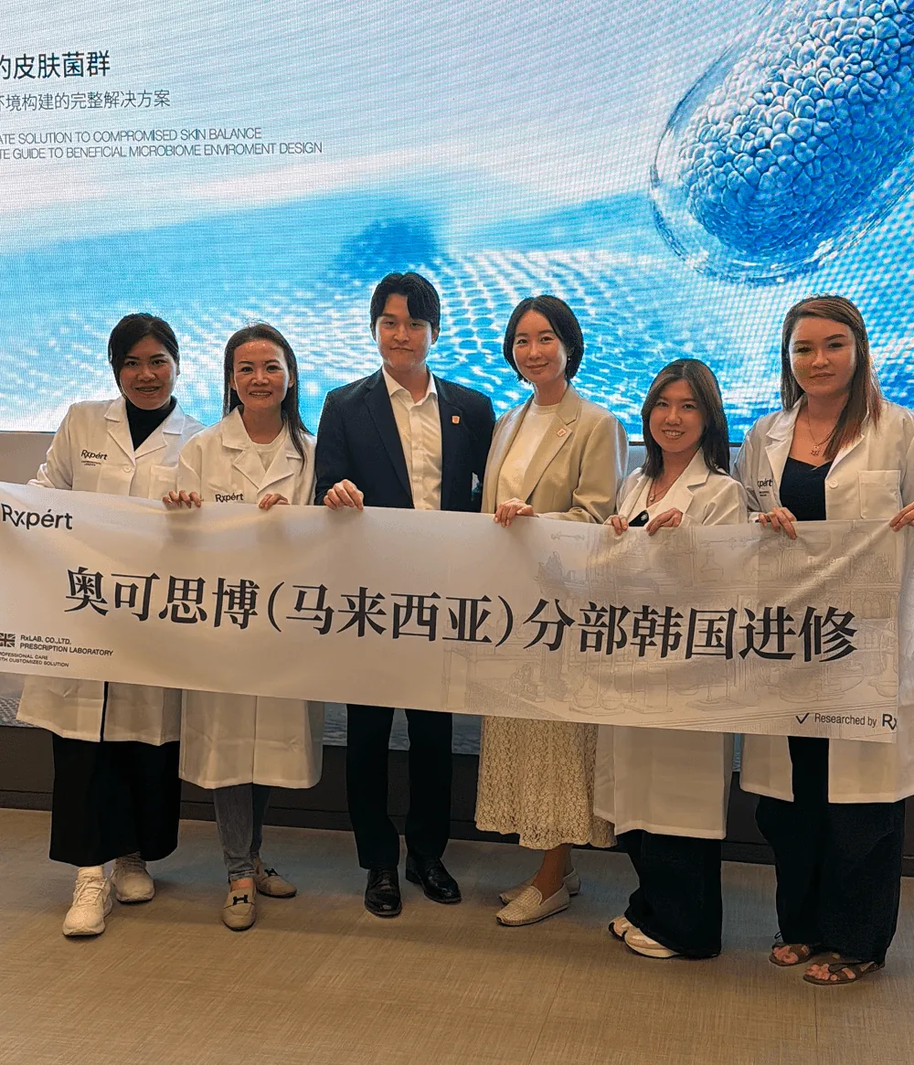 Malaysia team at RXPERT training in Korea